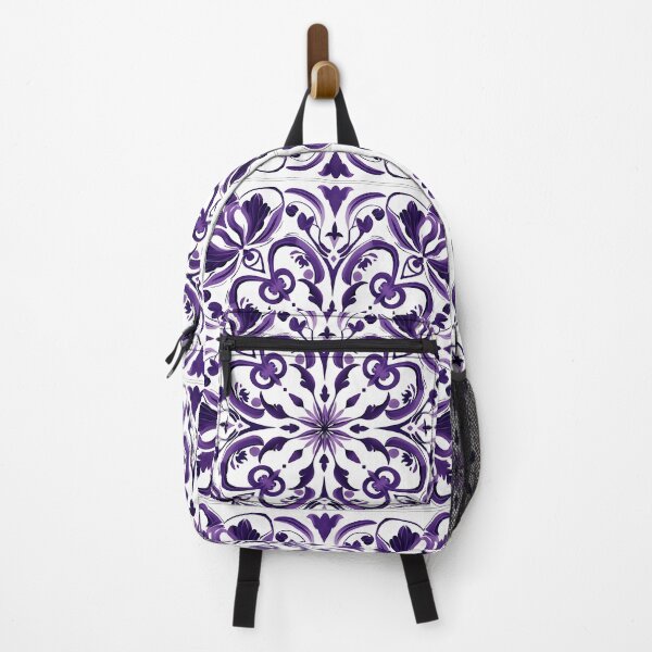 Item preview, Enchanting Amethyst: A Mesmerizing Purple and White Mandala designed and sold by Cat-Wave-Dream.