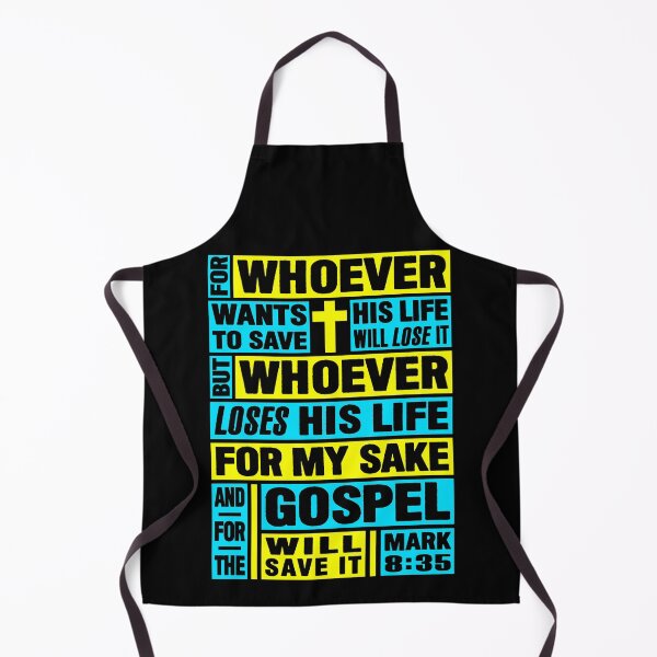 Item preview, Mark 8:5 Whoever Loses His Life For The Gospel Will Save It designed and sold by plushism.