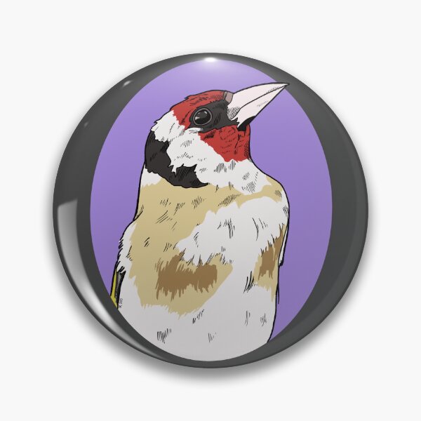 Item preview, European Goldfinch Portrait designed and sold by UrsulaRodgers.