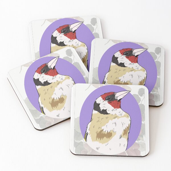 Item preview, European Goldfinch Portrait designed and sold by UrsulaRodgers.