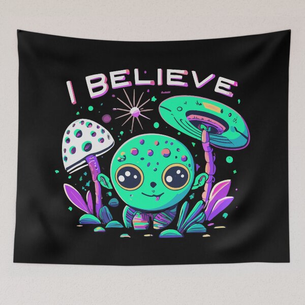 Item preview, I Believe Alien Abduction designed and sold by D3monic.