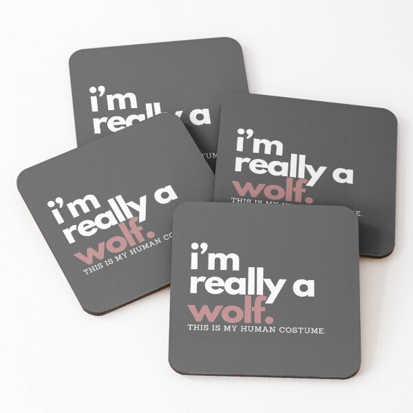 Item preview, I'm Really A Wolf. This is my human costume. designed and sold by D3signsByM3.