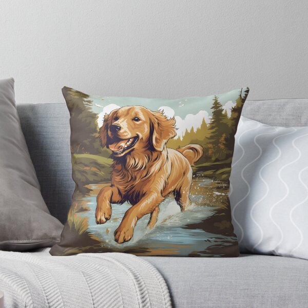 Item preview, Golden Retriever designed and sold by SMRprintdesign.