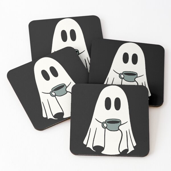 Item preview, GHOST DRINKING COFFEE designed and sold by zvizdetss.