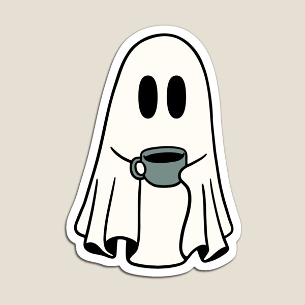 Item preview, GHOST DRINKING COFFEE designed and sold by zvizdetss.