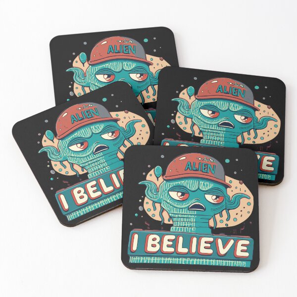 Item preview, I Believe Sci-Fi Conspiracy Shirt designed and sold by D3monic.