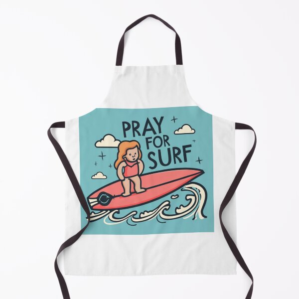 Item preview, Surf and Style: Surfboard and 'Pray for Surf' designed and sold by Mantasrl.