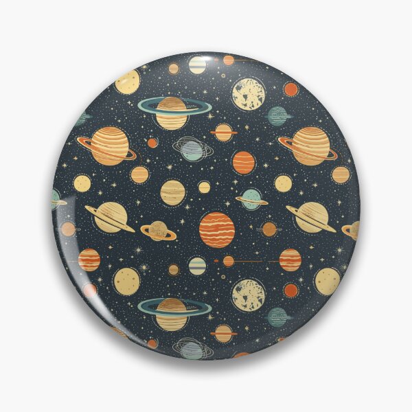 Item preview, Vintage Solar System Pattern - Solaris Systema designed and sold by ShobulousStudio.