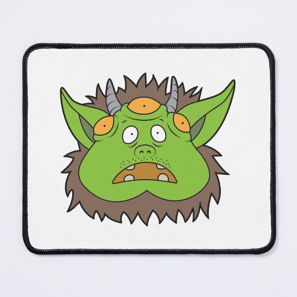Item preview, MUNSTA - Surprised Green Monster designed and sold by OWLSTANDING.