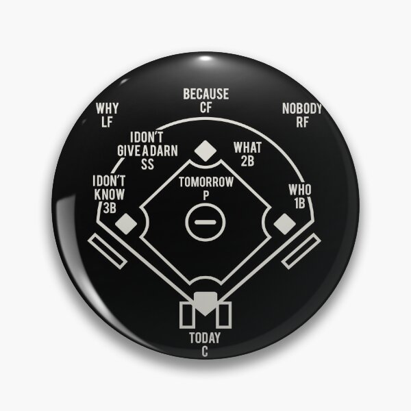 Item preview, Who's On First Baseball Abbott and Costello designed and sold by Alema Art.
