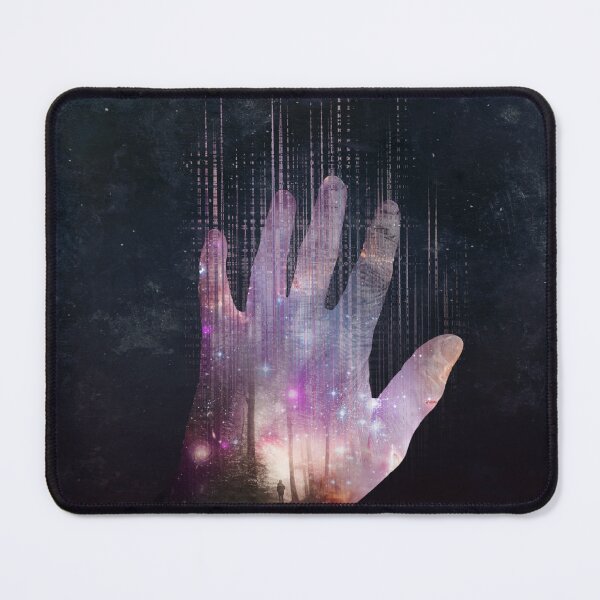 Item preview, Hand and Universe Double Exposure designed and sold by Dyrk Wyst Redbubble Shop.