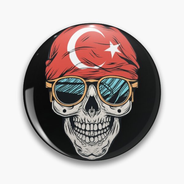Item preview, Flag Skull designed and sold by CheninaStore.