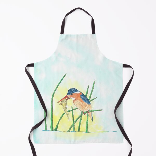 Item preview, Malachite kingfisher designed and sold by Anita Bunn.