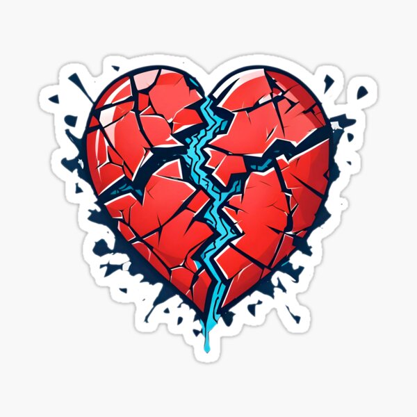 broken-heart Sticker