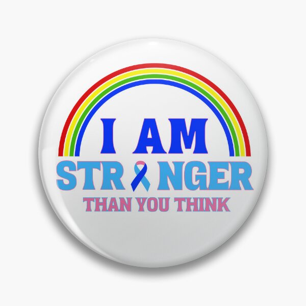 Item preview, I Am Stronger Than You Think, Pregnancy Infant Loss Awareness designed and sold by JazzyCrafting.