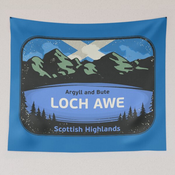 Item preview, Lago Awe, Argyll and Bute, Escocia designed and sold by studio838.