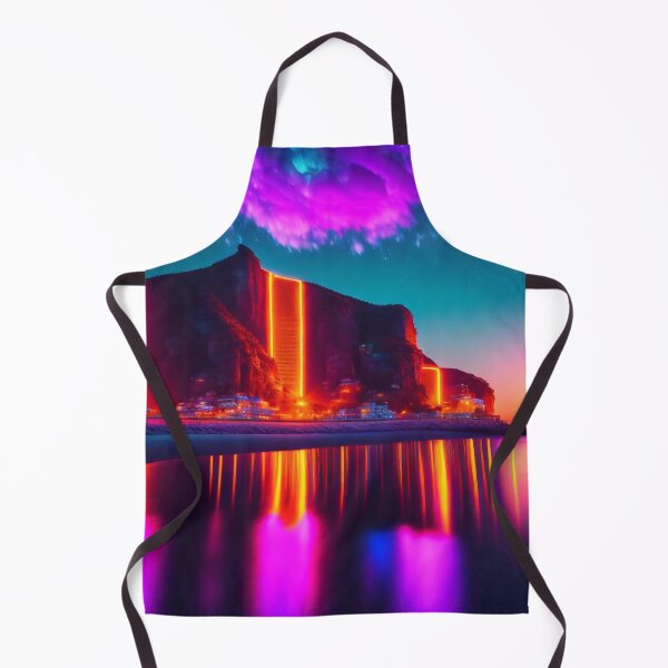 Item preview, A nighttime coastal town designed and sold by M-Y-A-R-T-.