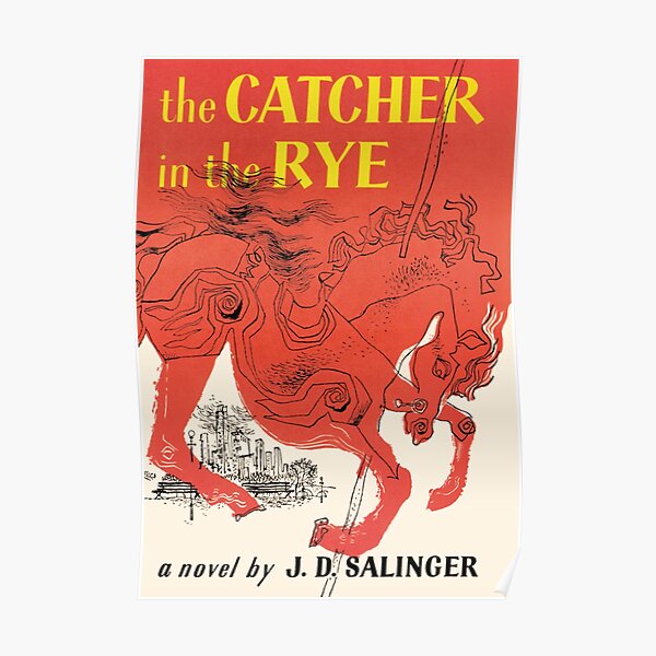 Catcher In The Rye Book Cover Poster