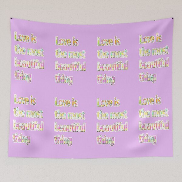 Item preview, Love is the most beautiful thing designed and sold by NAGNE.