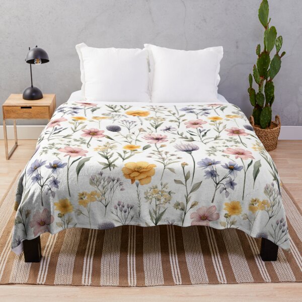 Item preview, Wild Flowers Watercolour designed and sold by Artistryyyy.