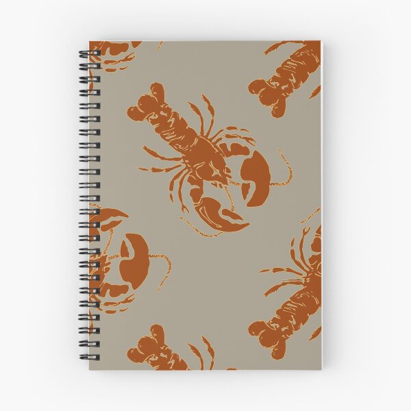 Item preview, Russet Maine Lobsters on Gray designed and sold by Salt & Keep.