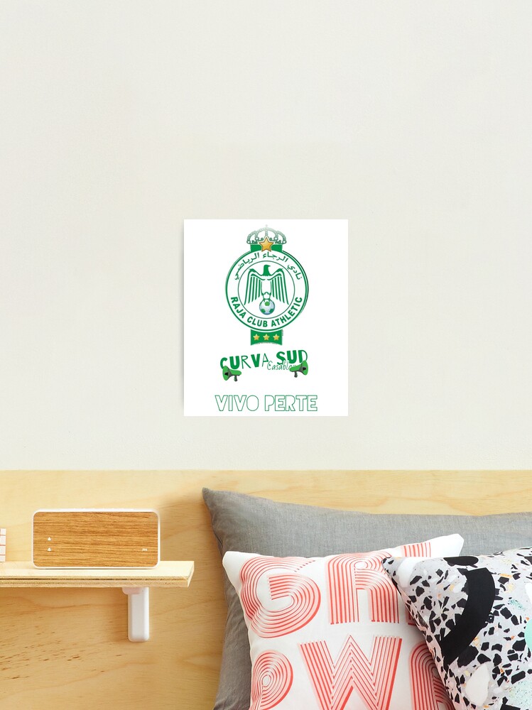 Casablanca, Ultras Green Boys, Curva Sud Poster for Sale by y4shiro