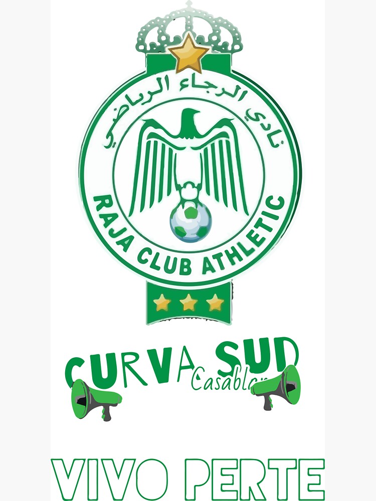 Casablanca, Ultras Green Boys, Curva Sud Poster for Sale by y4shiro