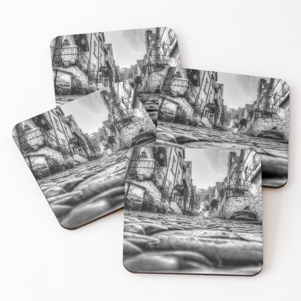 Item preview, Clovelly, Uphill, Black And White designed and sold by Paul Thompson Photography.