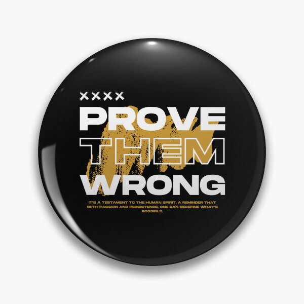 Item preview, Prove Them Wrong designed and sold by Zen Fit.