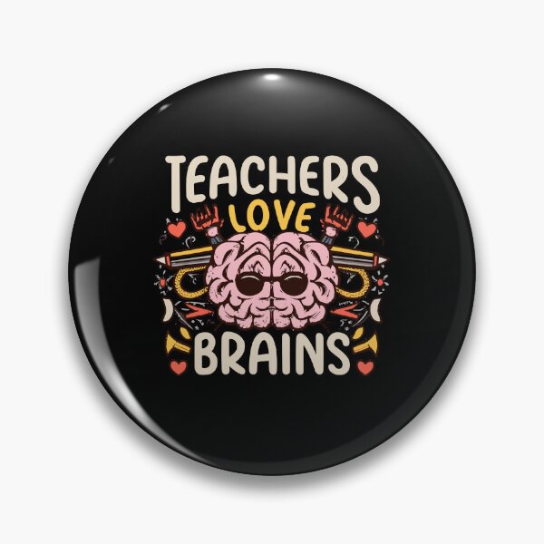 Item preview, Teachers Love Brains Halloween designed and sold by teeturle.