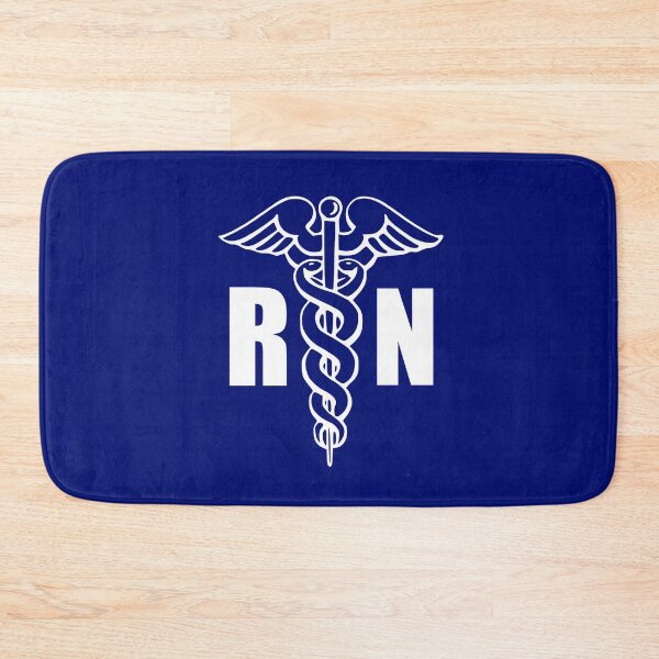 Item preview, RN Nurse Medical Symbol Caduceus designed and sold by Meliafroggy.