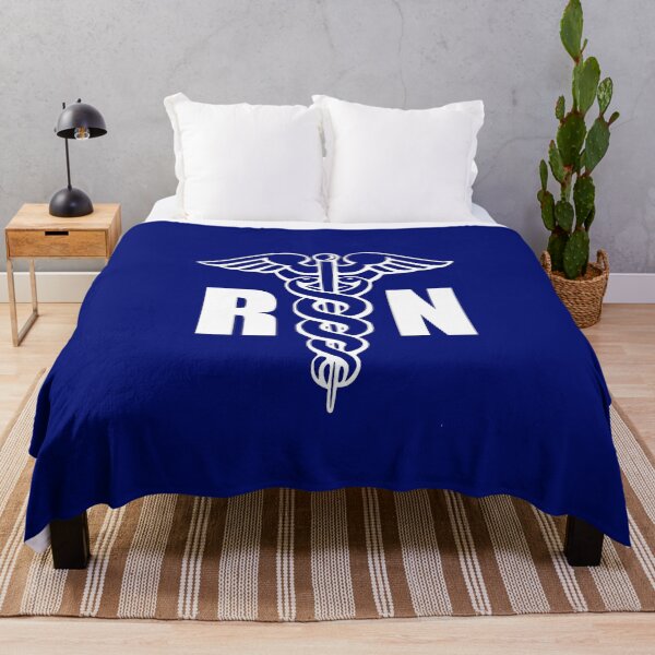 Item preview, RN Nurse Medical Symbol Caduceus designed and sold by Meliafroggy.