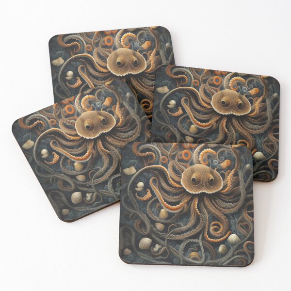 Item preview, Octopus fantasy world designed and sold by Wilfried van Dokkumburg.