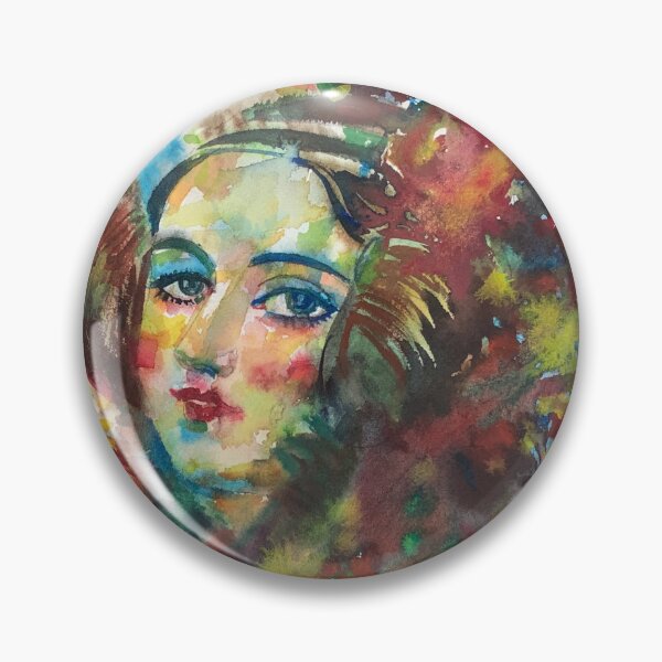 Item preview, ADA LOVELACE watercolor portrait .1 designed and sold by lautir.
