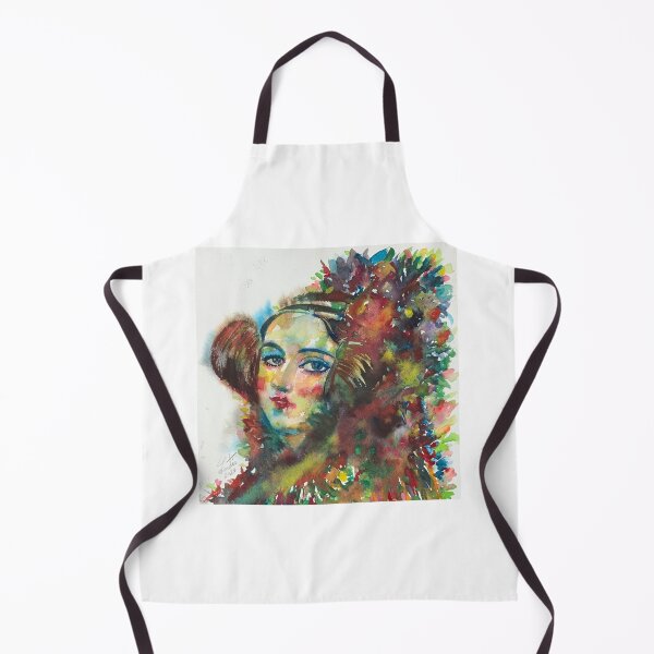 Item preview, ADA LOVELACE watercolor portrait .1 designed and sold by lautir.