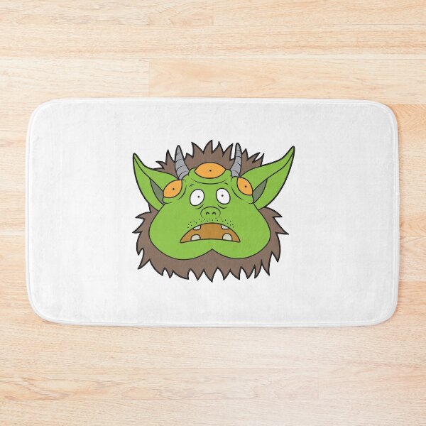 Item preview, MUNSTA - Surprised Green Monster designed and sold by OWLSTANDING.