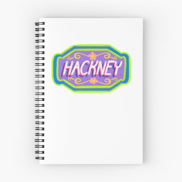Item preview, Hackney London Patch with flowers and flourish designed and sold by HersCreative.