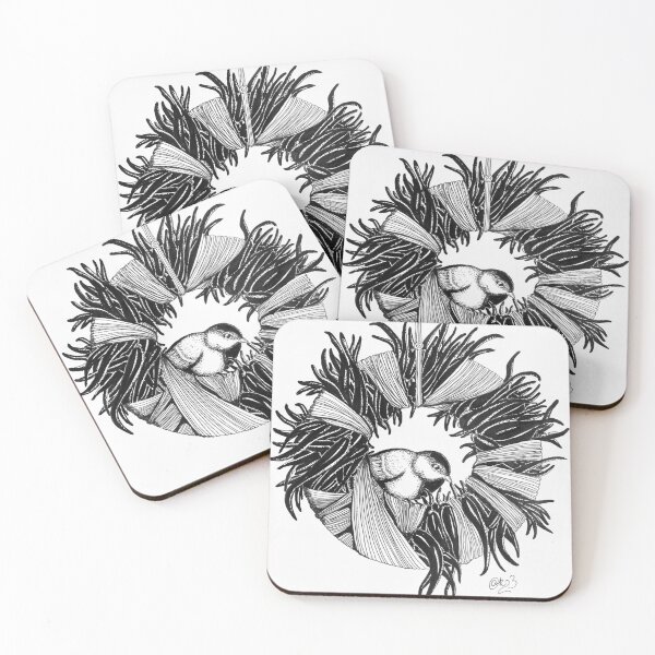 Item preview, Small bird in Chiliwreath designed and sold by Angelika Kjeller.
