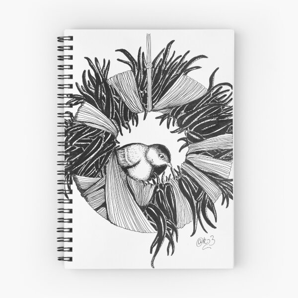 Item preview, Small bird in Chiliwreath designed and sold by Angelika Kjeller.