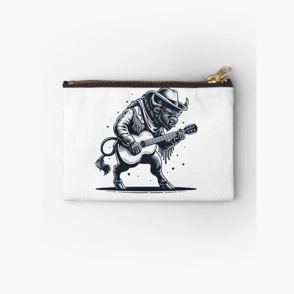 Item preview, Bison in Cowboy Hat is Playing Guitar designed and sold by Gulyabani.