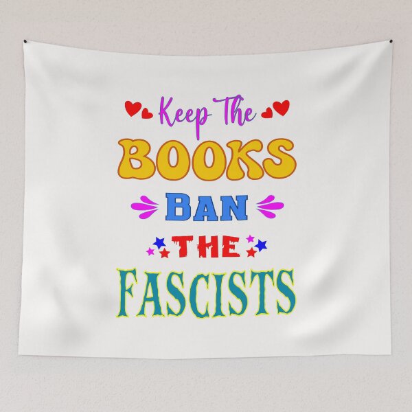 Item preview,  Keep The Books: Preserve Knowledge, Reject Fascism designed and sold by MysticOzzy.