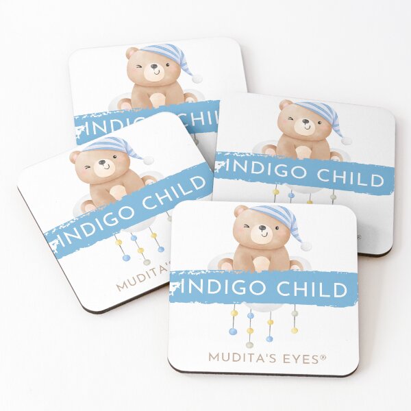 Item preview,  Cute Classic Indigo Child Blue Nursery Sticker designed and sold by MuditasEyes.