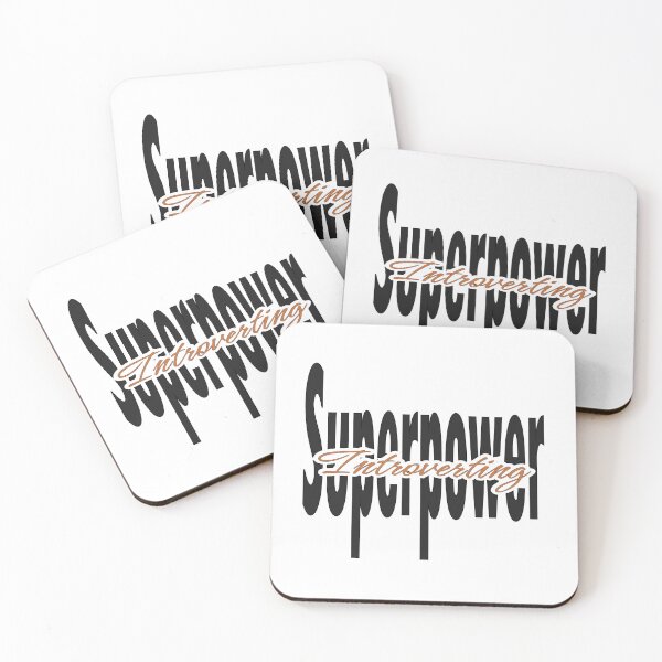 Item preview, Introverting My Superpower 6 designed and sold by KansydMerch.