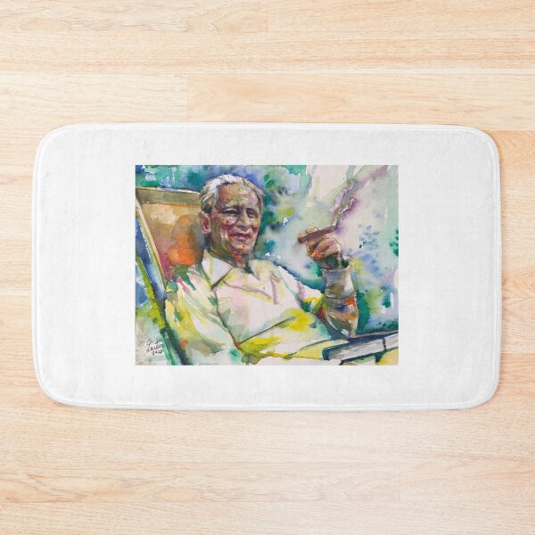 Item preview, HERBERT MARCUSE watercolor portrait .2 designed and sold by lautir.