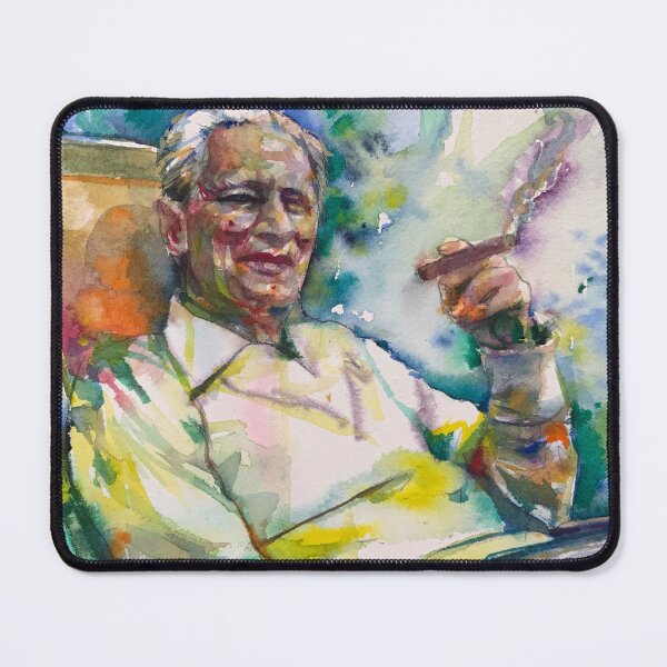 Item preview, HERBERT MARCUSE watercolor portrait .2 designed and sold by lautir.