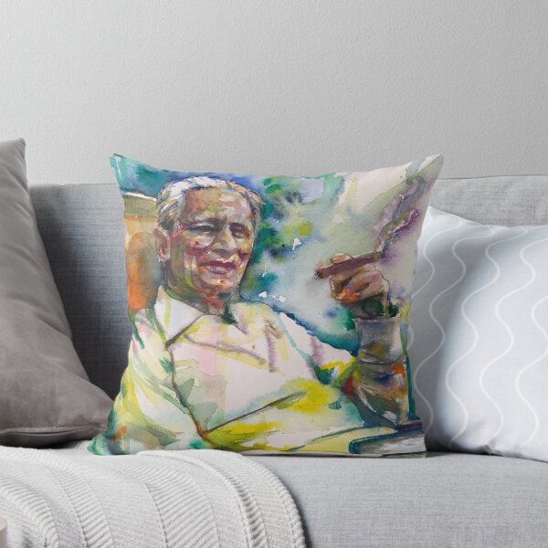 Item preview, HERBERT MARCUSE watercolor portrait .2 designed and sold by lautir.