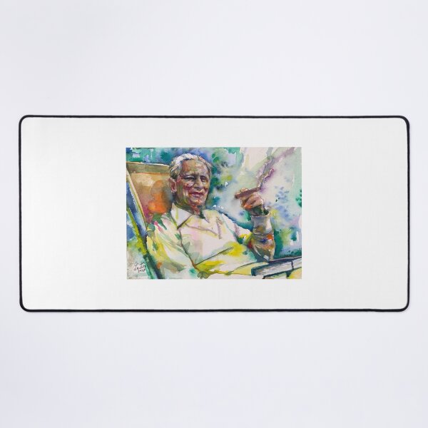 Item preview, HERBERT MARCUSE watercolor portrait .2 designed and sold by lautir.