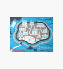 Watford School of Magicks Karte - weitermachen Galeriedruck