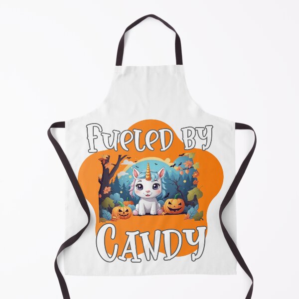 Item preview, Unicorn Fueled By Candy Trick or Treat Halloween designed and sold by EmilyUpNorth.