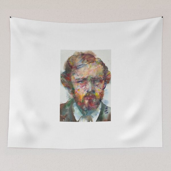 Item preview, CHARLES HOWARD HINTON watercolor portrait .1 designed and sold by lautir.